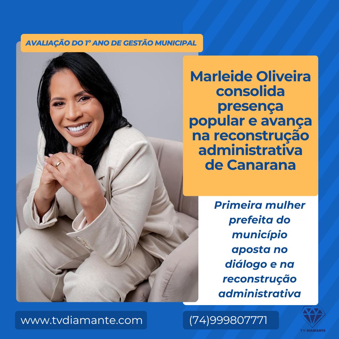 POLITICA: Marleide Oliveira consolida presença popular e avança na reconstrução administrativa de Canarana