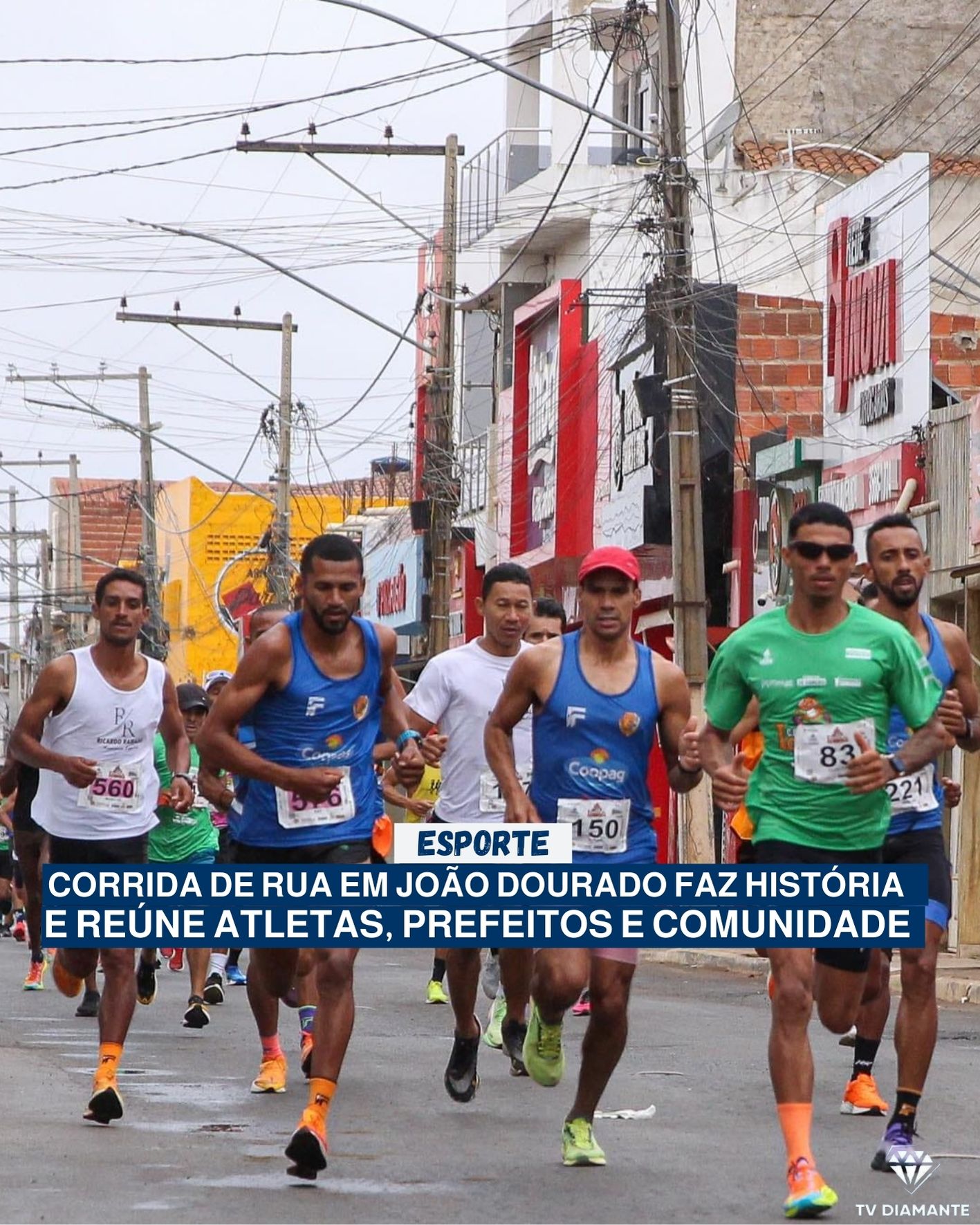 ESPORTE:Corrida de Rua em João Dourado Faz História e Reúne Atletas, Prefeitos e Comunidade