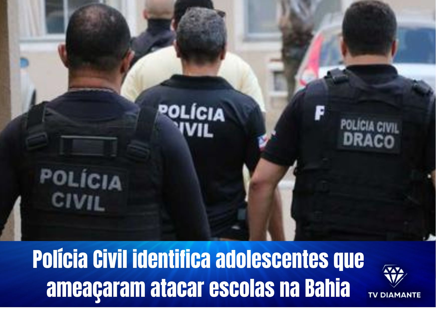 Polícia Civil identifica adolescentes que ameaçaram atacar escolas na Bahia