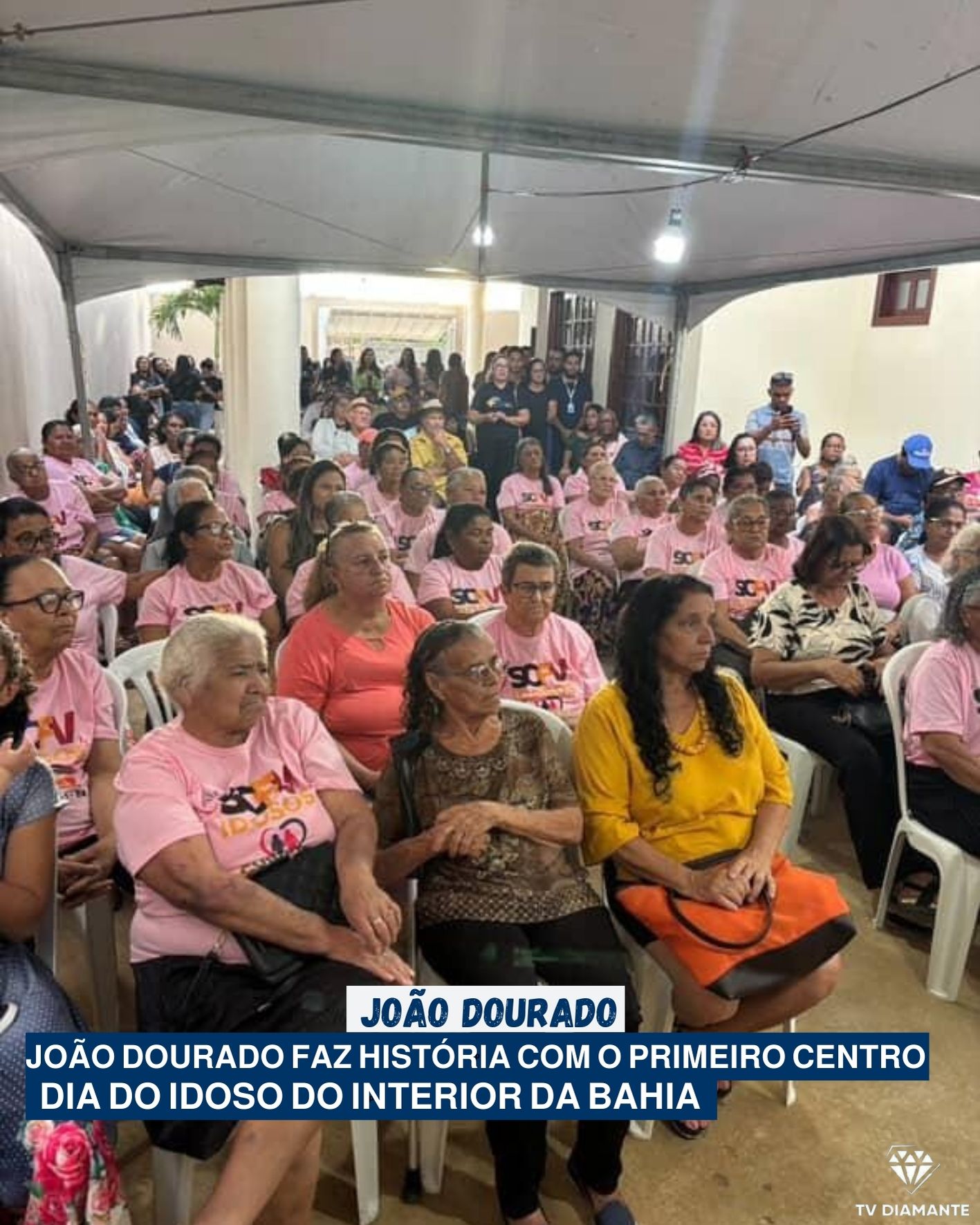 JOÃO DOURADO:João Dourado inaugura Centro Dia do Idoso: um marco de dignidade e cuidado com a terceira idade