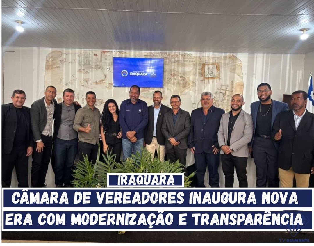 POLITICA: CÂMARA DE VEREADORES INAUGURA NOVA ERA COM MODERNIZAÇÃO E TRANSPARÊNCIA