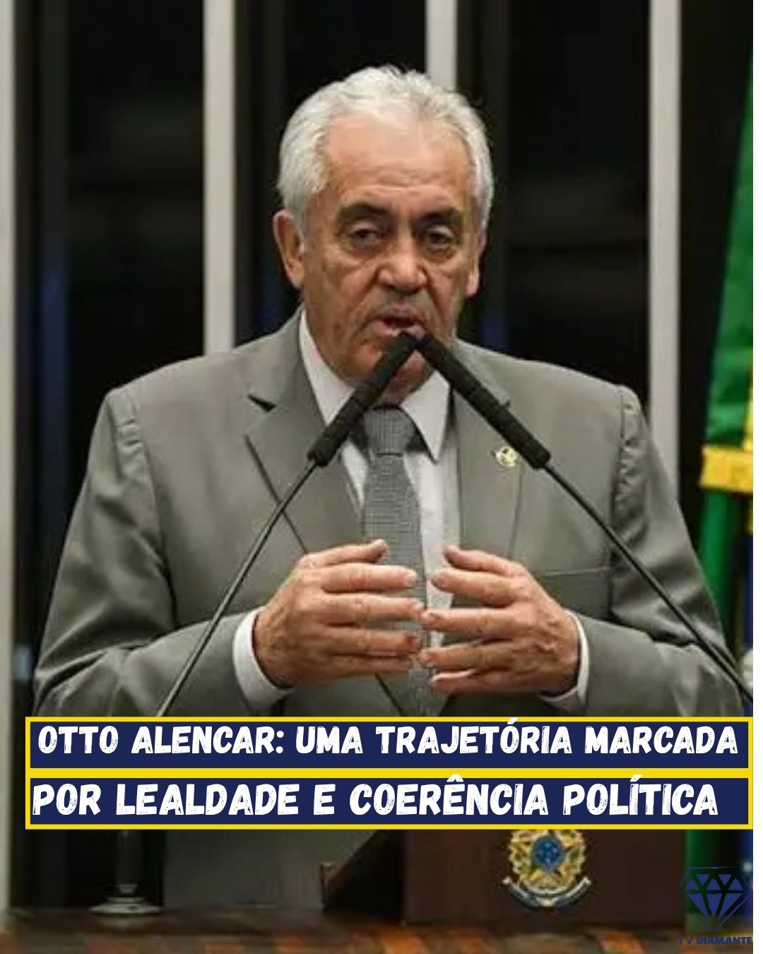 POLITICA: Otto Alencar: Uma Trajetória Marcada por Lealdade e Coerência Política