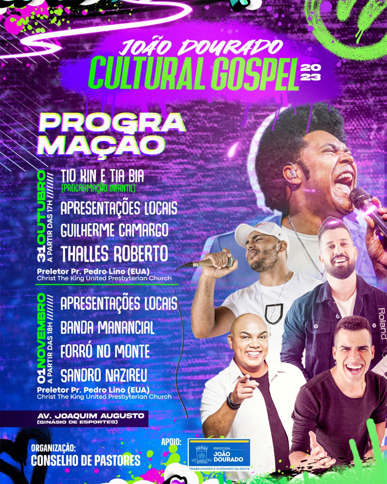 ​Dois dias especiais dedicados à adoração e proclamação do evangelho.