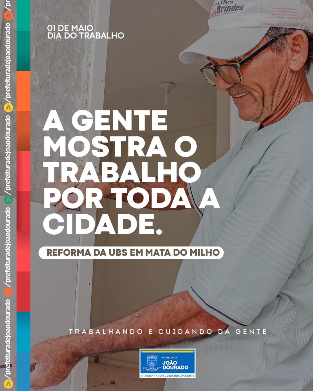 O trabalho transforma o presente e o futuro da nossa João Dourado, que neste mês completa 38 anos.