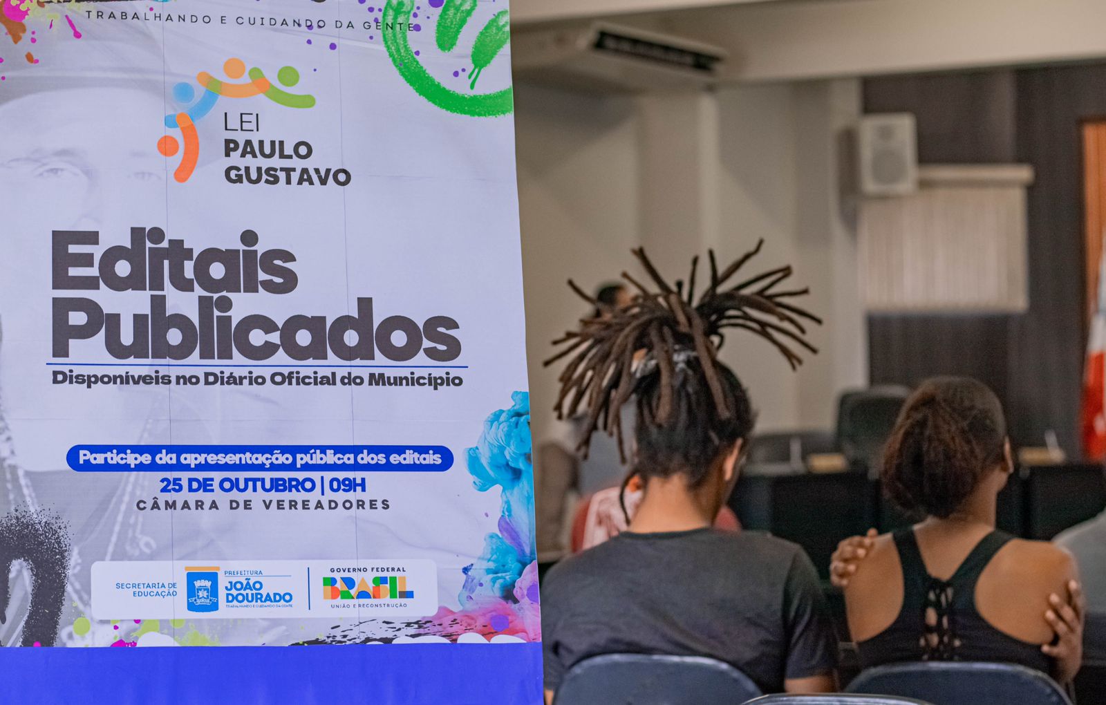 INSCRIÇÕES PARA OS EDITAIS DA LEI PAULO GUSTAVO ESTÃO ABERTAS EM JOÃO DOURADO
