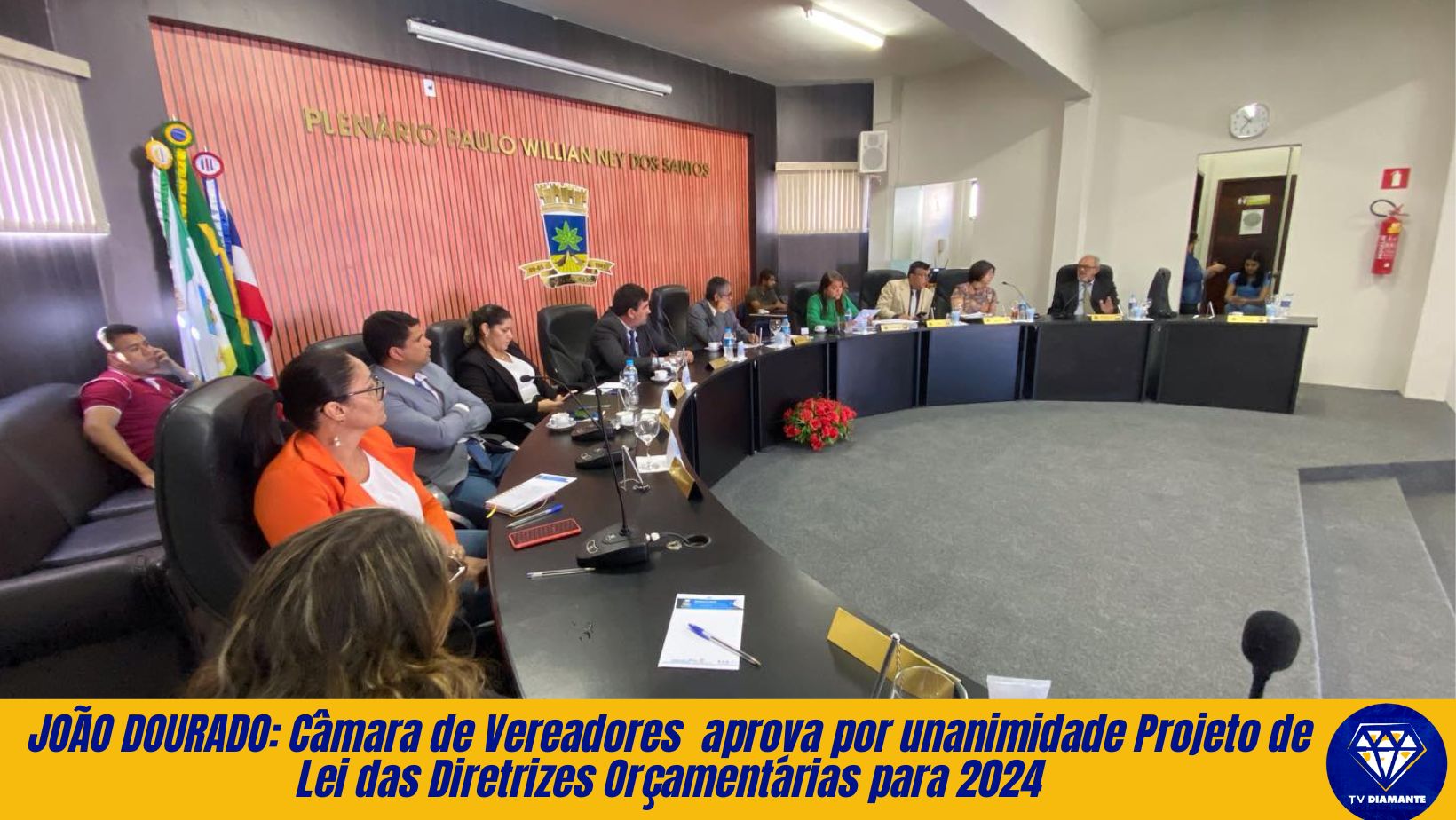 ​Câmara de Vereadores aprova por Unanimidade Projeto de Lei das Diretrizes Orçamentárias para 2024