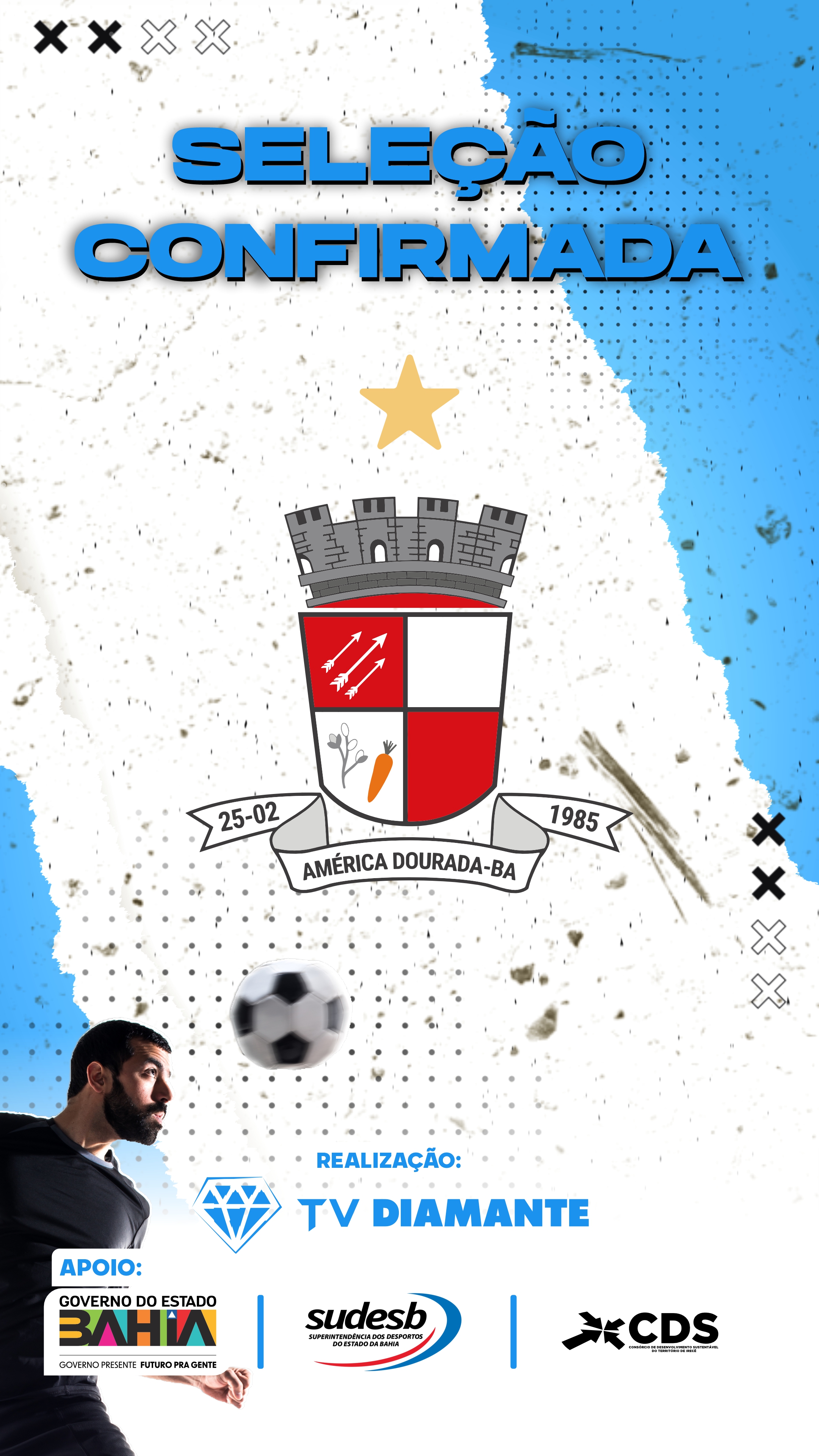 ESPORTE:  Seleção de América Dourada: A Campeã Voltou!