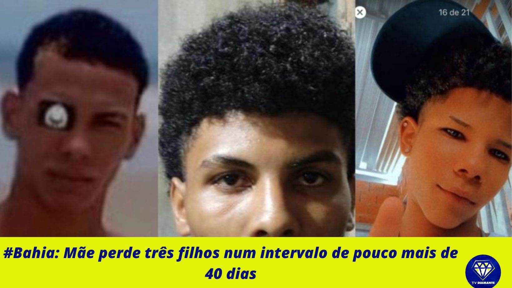#Bahia: Mãe perde três filhos num intervalo de pouco mais de 40 dias