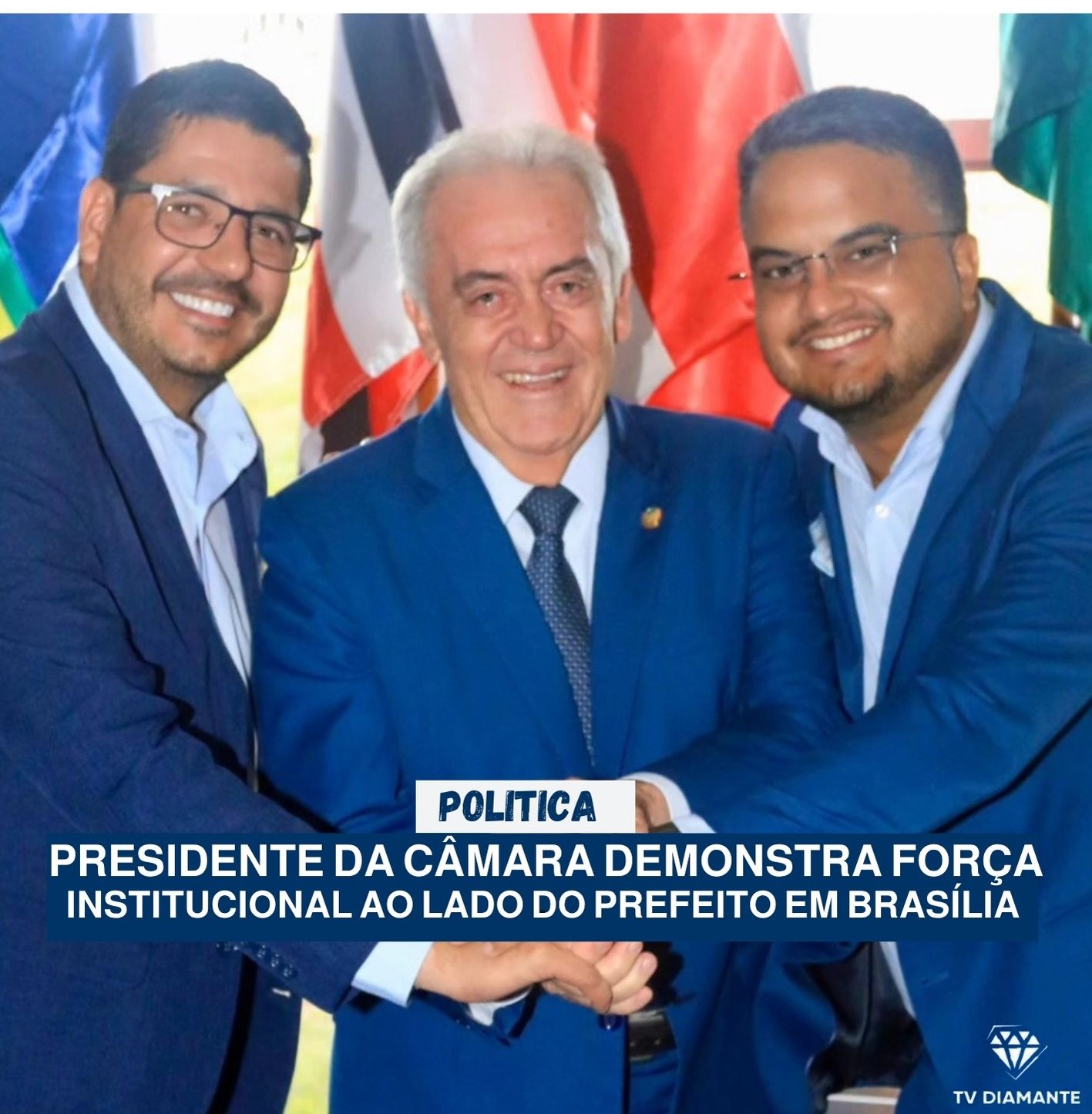 IRECÊ: ​Presidente da Câmara de Irecê, Moisés Filocre, acompanha o prefeito Murilo Franca em audiências institucionais em Brasília