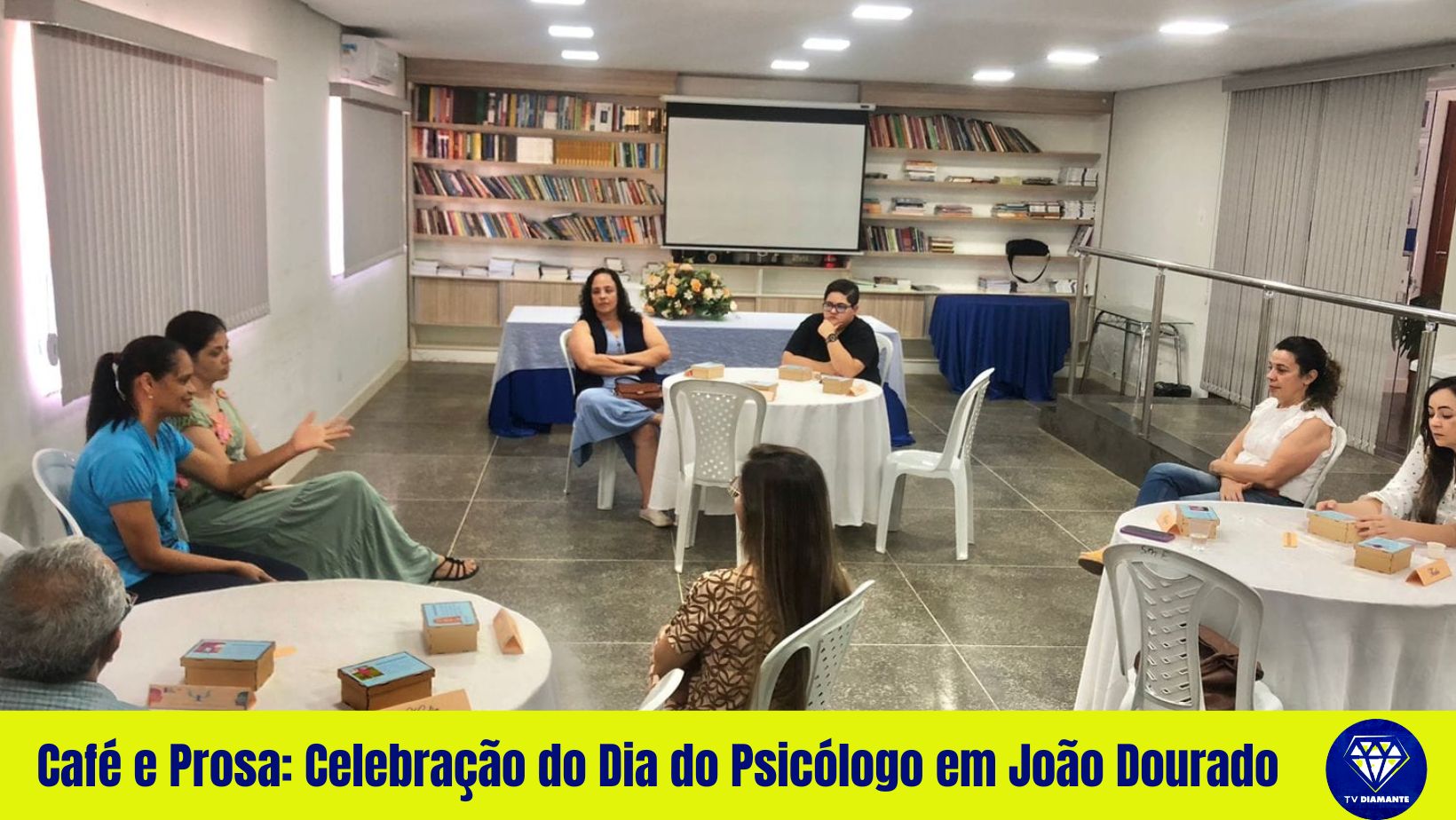 Café e Prosa: Celebração do Dia do Psicólogo em João Dourado
