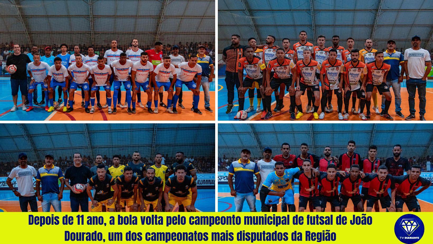 Renascimento Triunfante: O Emocionante Retorno do Campeonato Municipal de Futsal em João Dourado