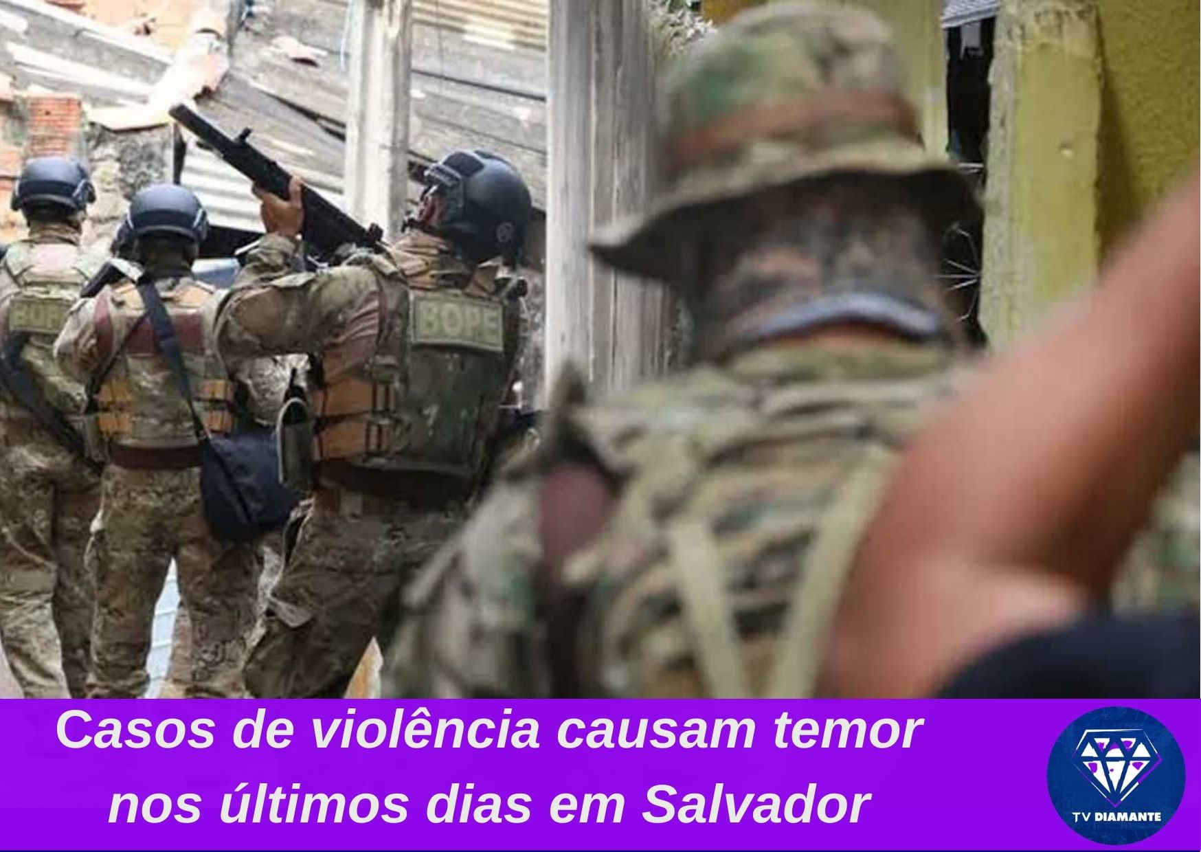 Casos de violência causam temor nos últimos dias em Salvador