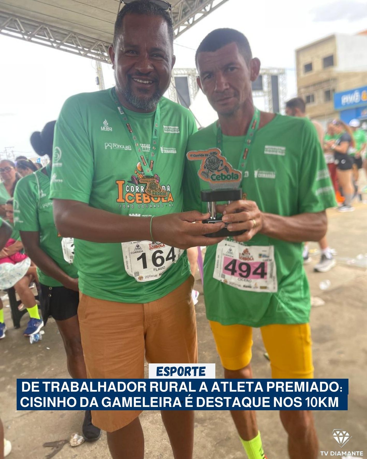 ESPORTE: De Trabalhador Rural a Atleta Premiado: Cisinho da Gameleira é Destaque nos 10km