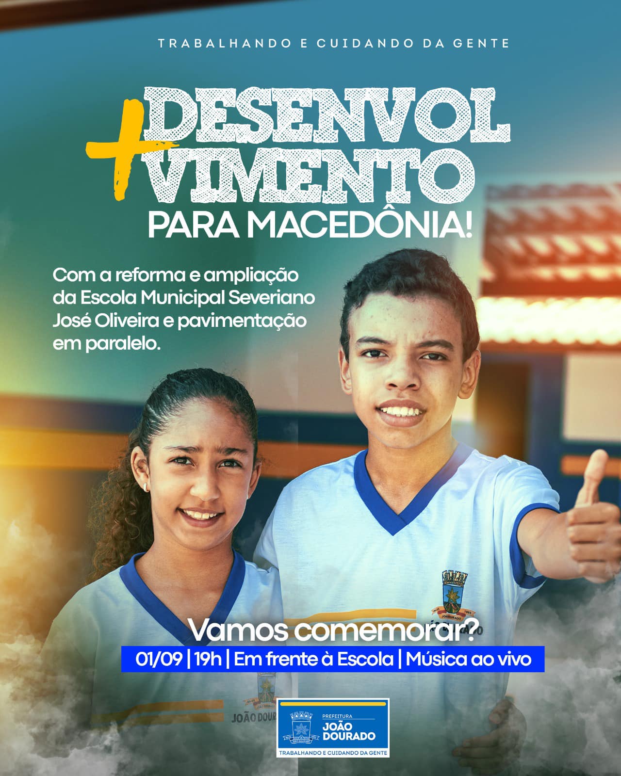 ​Transformando Vidas: Desenvolvimento, Educação e Cuidado impulsionam o Povoado de Macedônia