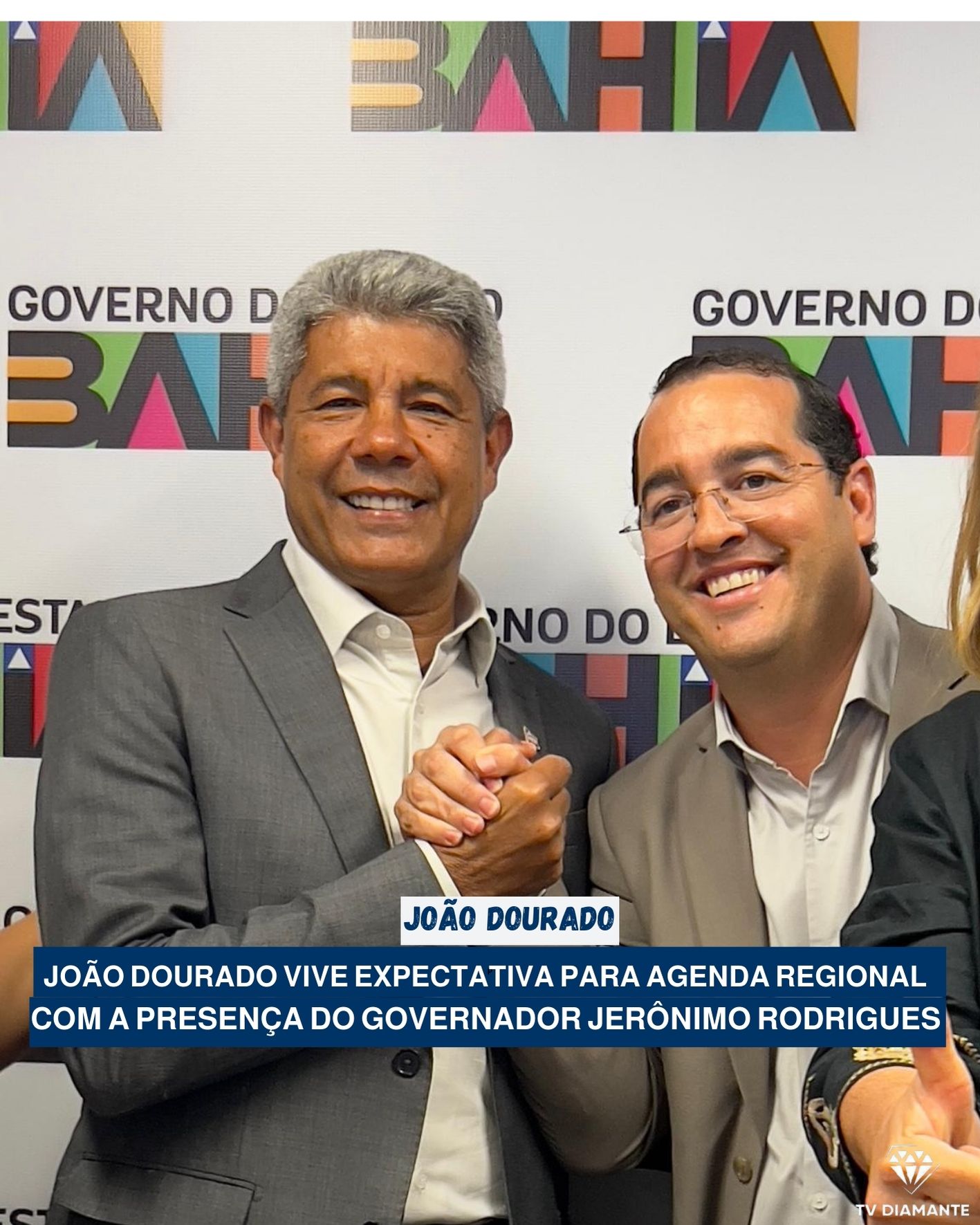 JOÃO DOURADO: João Dourado vive expectativa para agenda regional com a presença do governador Jerônimo Rodrigues