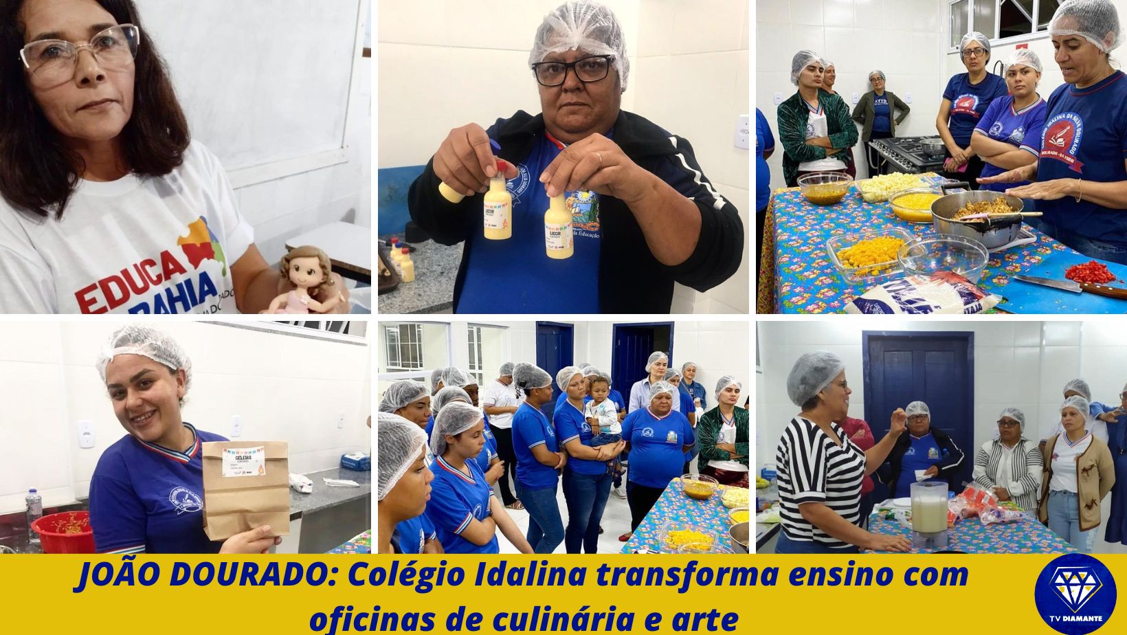 ​Colégio Idalina transforma ensino com oficinas de culinária e arte