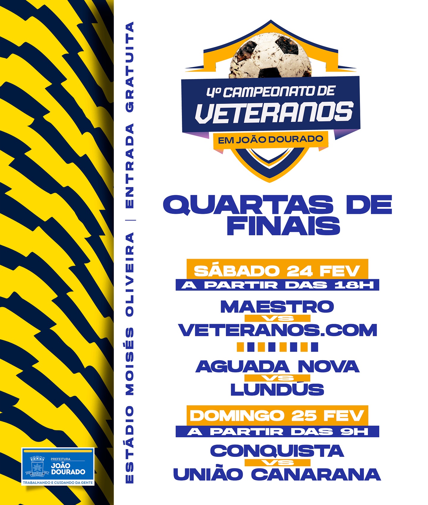 Fase Decisiva: Emoções à Flor da Pele nas Quartas de Finais do Campeonato de Veteranos de João Dourado!
