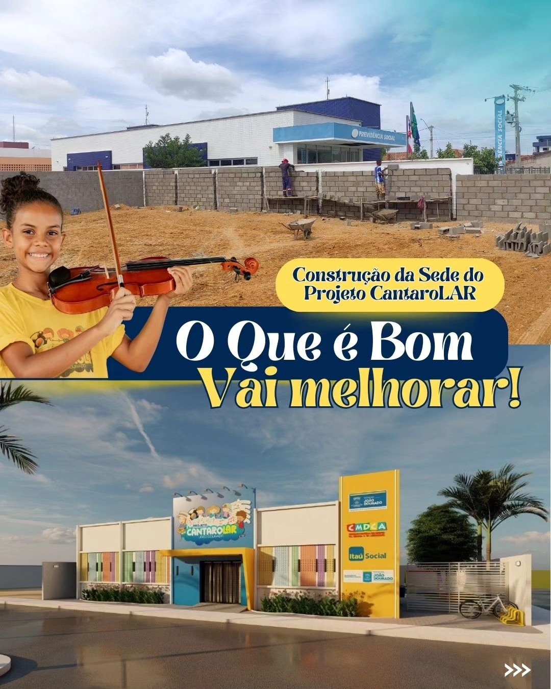 ​De Sonhos a Realidade: CantarolarLAR Emociona com Nova Sede para Crianças e Adolescentes!