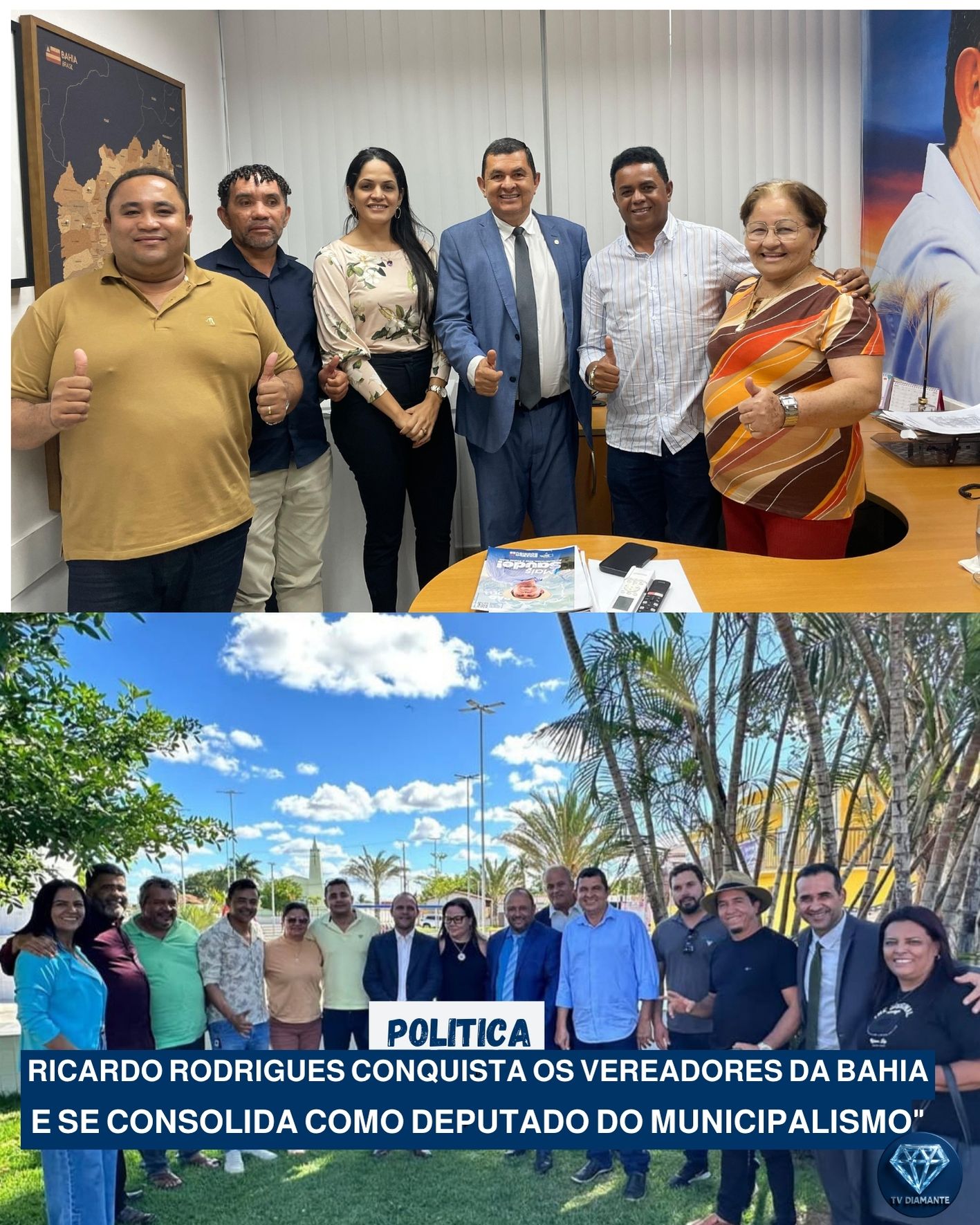 POLITICA: Ricardo Rodrigues conquista os vereadores da Bahia e se consolida como deputado do municipalismo