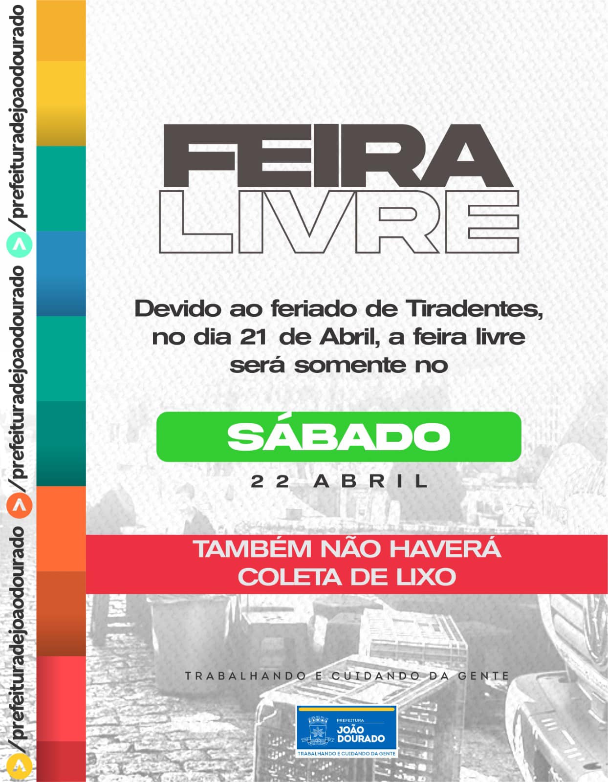 ​Feriadão chegando